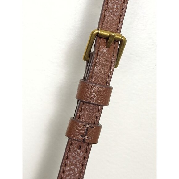 Fossil navy Felicity heart pattern crossbody bag - Picture 5 of 6